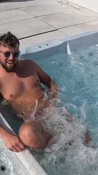Pee Desperation in the Hot Tub