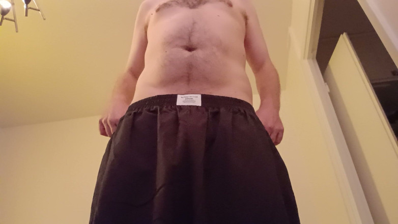 Ed Eden: Long and Short Black Trousers