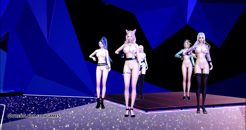 3D-Hentai Games: [MMD] STAYC - Dança tão má e nua 4k 60fps