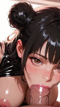 Sevimli kız ıslak sakso anime hentai