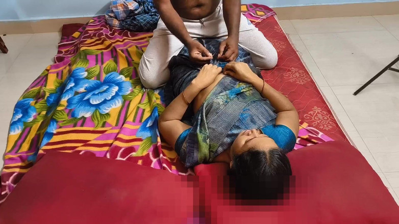 Sexy sindu: Gorąca seksowna piękna para Desi uprawia romantyczny seks