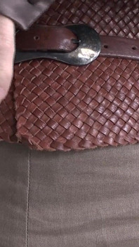 Exciting Belt Fitting with a Linen Skirt, Part 2, Lady Victoria Valente