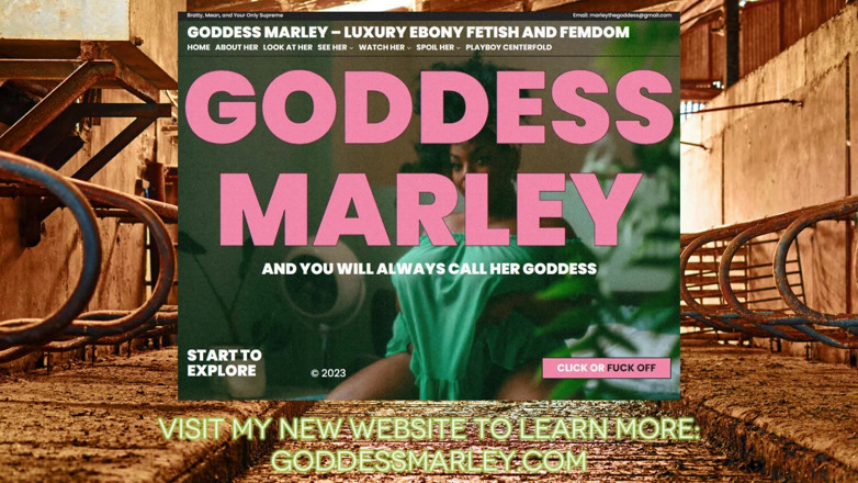 Goddess Marley: Dibuat makan air mani!