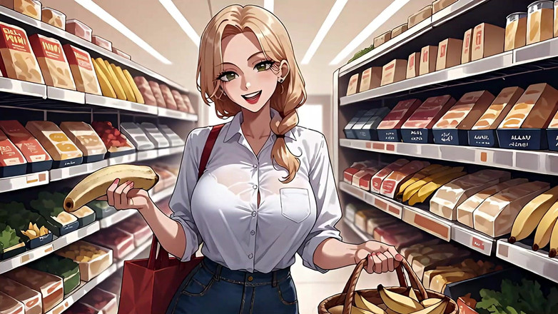 Goddess Topless: Ngồi lên mặt khi mua sắm tạp hóa gợi cảm...