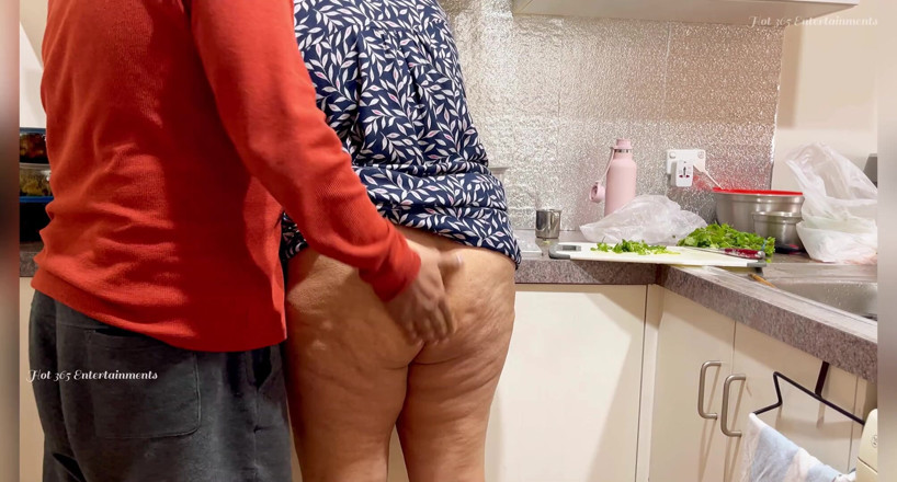 Hot 365 Entertainments: Romantic Indian Couple - Sexy Wife’s Night Wear Lifted up, Ass...