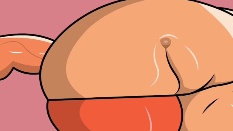 Animate golden: Pantat raksasa cewek semok kulit putih