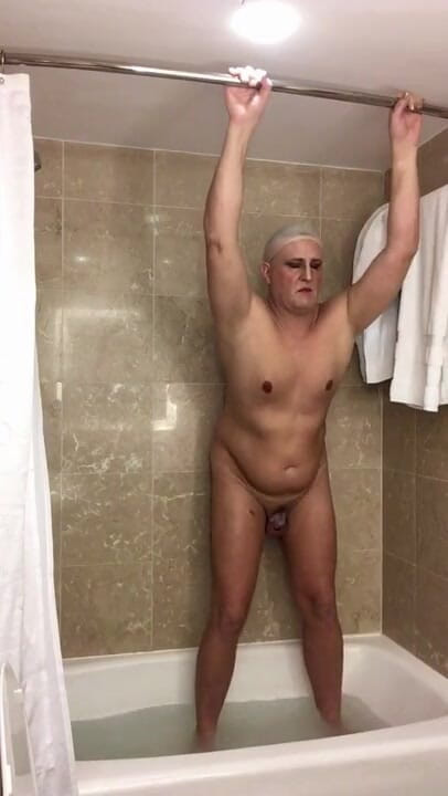 Sissy Paige: Sissy in chastity anal orgasm