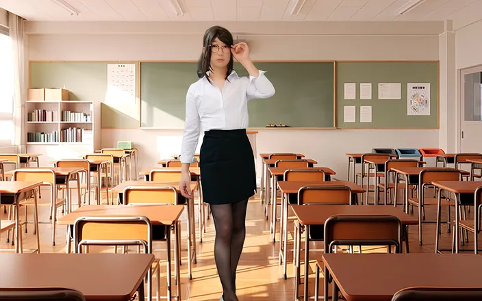 KANAe: A Sexy Female Teacher Is Being Pranked by Viewers...are You...