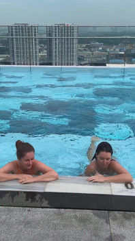 A Little Battle in the Pool