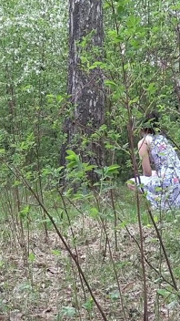 Flashing My Pussy in the Woods