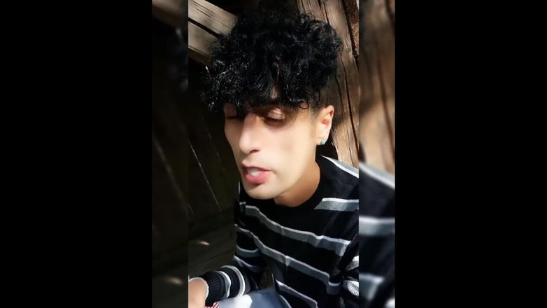 Idmir Sugary: Хлопець грає з використаним презервативом і кінчає на запит від прямого друга