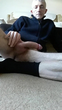 Masturbating in the Living Room