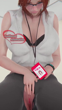 Zrzavá učitelka má vraženého ptáka do svého velkého kulatého zadku - 3D porno