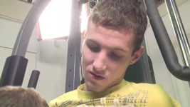 Gay Boyfriends Get Horny at the Gym - Hard Bodies, Harder Cocks