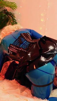 Latex Rubber Backstage Video - 2 Lesbian Girls Have Hot Sex at Home Making Porn
