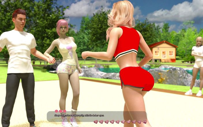 3D cartoon porn: ホットな女性を助ける35:シャワーで彼女の猫をこするイブ