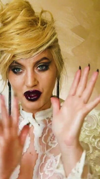 Wet Lipstick Kisses