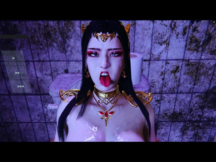 X Hentai: Virtuelle göttin Vixen: der kurvige zauber - 3D Animation Hentai