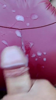 Sex rapid în aer liber în câmpul floarea soarelui și jambiere din piele sperma walk