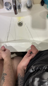 When the Urge Hits... We Don’t Wait! Sometimes the Sink Gets More Action Than the Bed