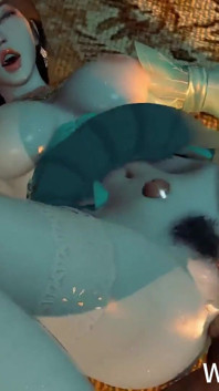 3D Super Sexy Cosplay Model Got Her Asshole Fucked so Hard