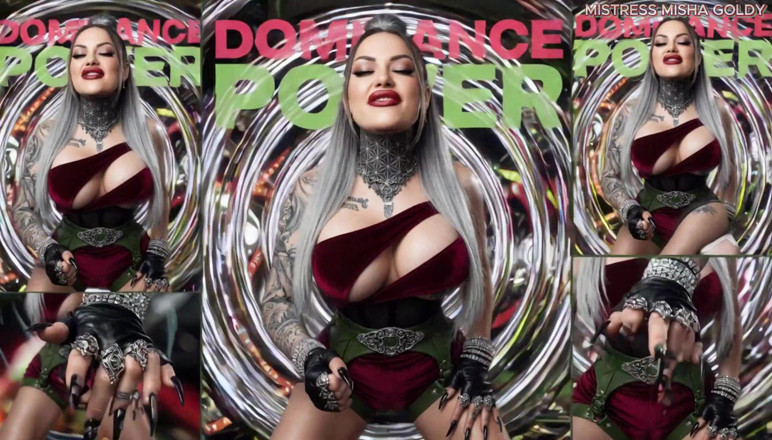 Goddess Misha Goldy: My Goon Cult Initiation: Brain-melt Visual Overload