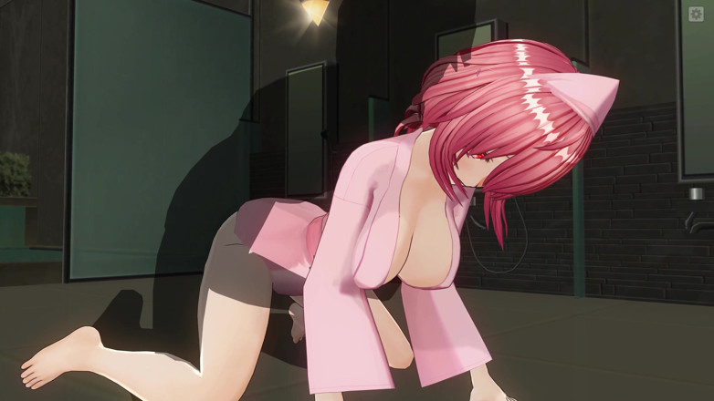 H3DC: 3d hentai: coño rosa follado en perrito