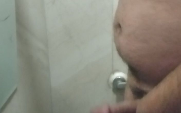 Masculer Turk Man: Urso turco masculino goza no banheiro do escritório