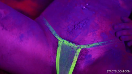 Stacy Bloom: Babe masturbates on camera and brings herself to orgasm - music...