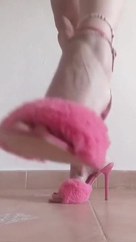 Deepthroat moje hezké růžové podpatky