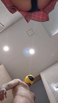 Wrestler in Toilet