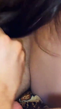 This Natural Remedy Will Strengthen Your Hair! Cumshot on Hair, Brushing Cum Into Hair