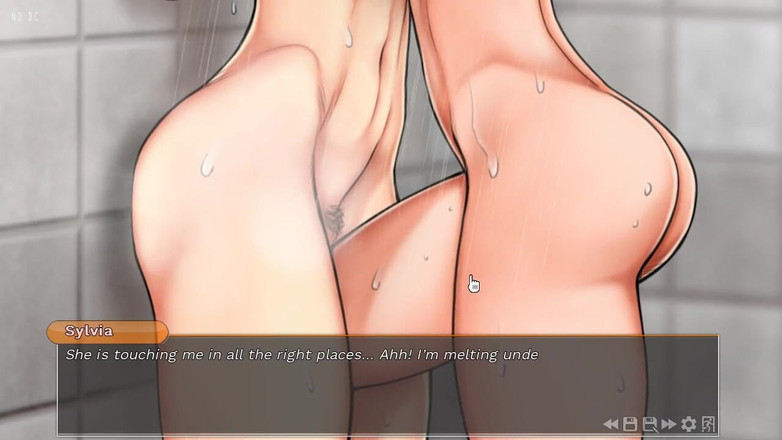 Miss Kitty 2K: Sylvia - 11 lesbijek pod prysznicem