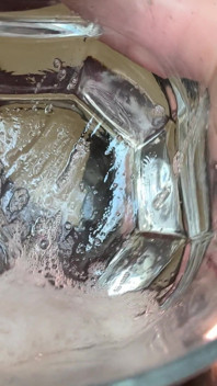 Uvula sputa da vicino punto di vista