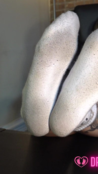Mikaila's Sweaty White Socks - Dreamgirls in Socks
