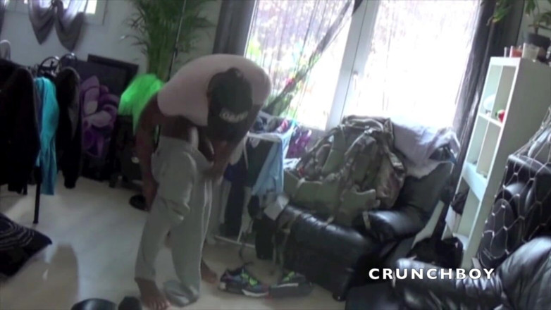 Crunch Boy: Fucked by amazing black cock