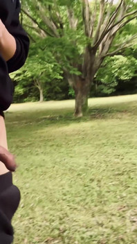 Exposing a Small Hairless Foreskin Outdoors Causes an Embarrassing Erection