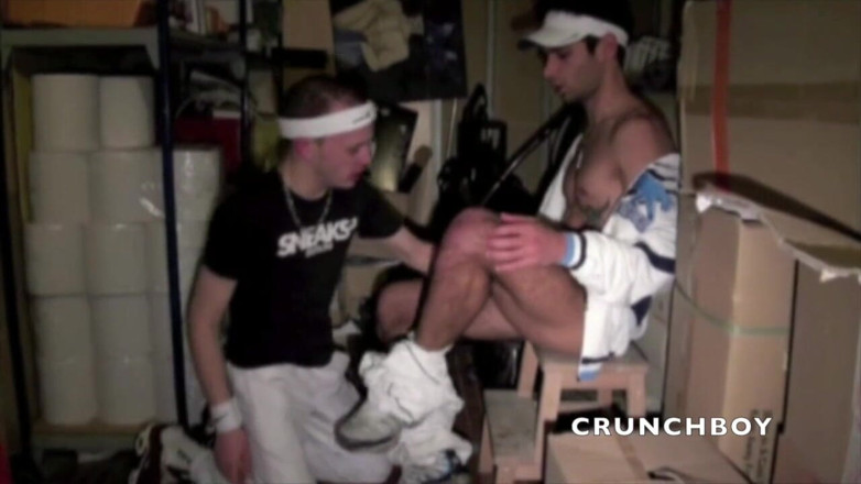 Sneaker gay: Francuski twink używany przez trampki MATT, top master bisex facet