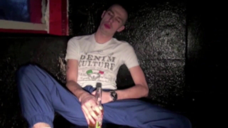 Gaybareback: Twink used in jockstrap by top scally boy