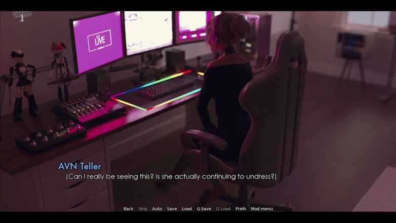 AVN Teller: Reclamando lo perdido - Streamer provoca su chat con sus enormes...