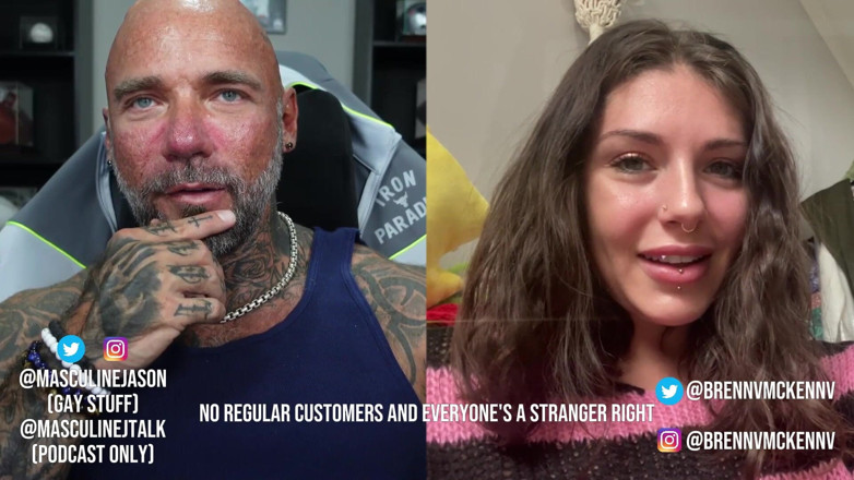 Raw and Uncensored with Masculine Jason: Porn Star Confessions - Brennna Mckenna (episodio 89)