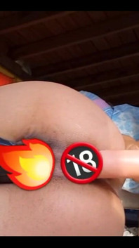 Video de doble penetración con mis juguetes