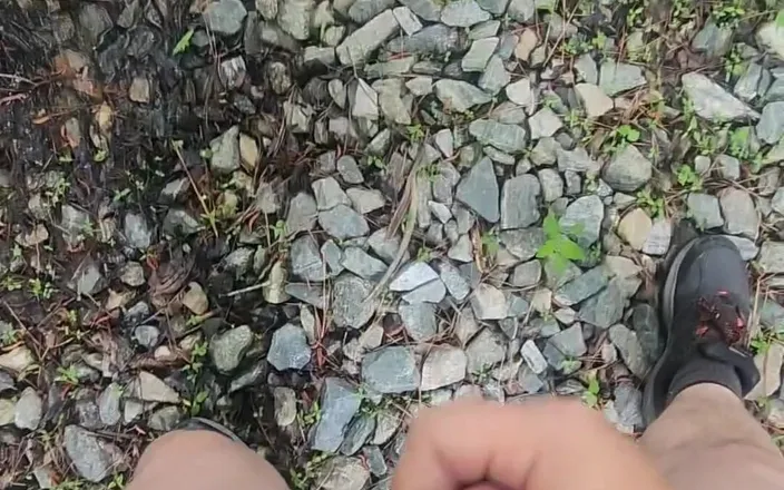 Djk31314: Naked and Jerking in a Random Driveway