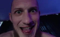 Schmutziger und lederr papi, fetter schwanz, abspritzen, füße, spucke