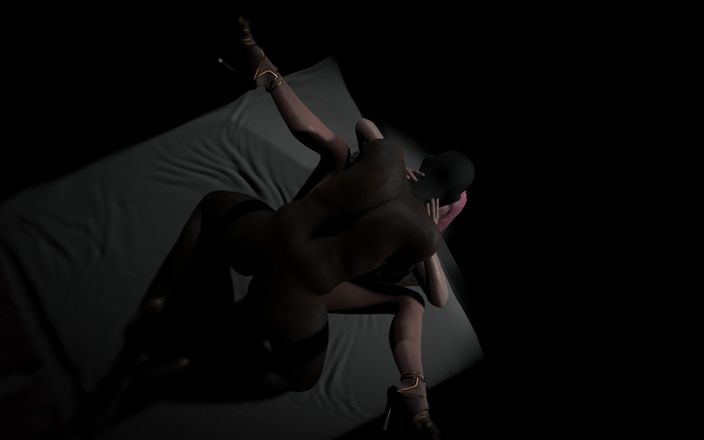 Why fuck so hard: Азиатскую крошку с розовыми волосами 3D трахнул так жестко большой черный член