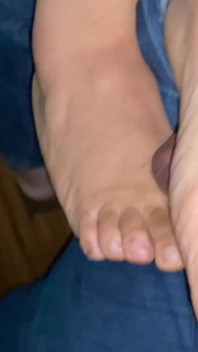 Antonique größe 11 fuß nackt zehen ihren 1. footjob