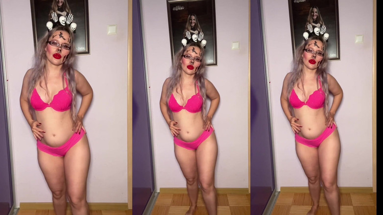 FinDom Goaldigger: Lembu jantan membayar seluar dalam merah jambu awak