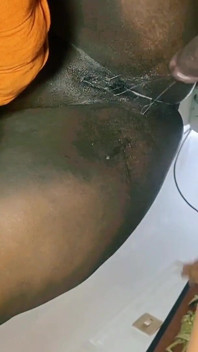 Cum on Her Big Fat Ass After Going Hardcore on Her Juicy Pussy