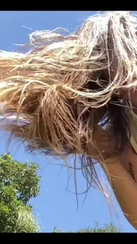 Shaking Out My Long Hair