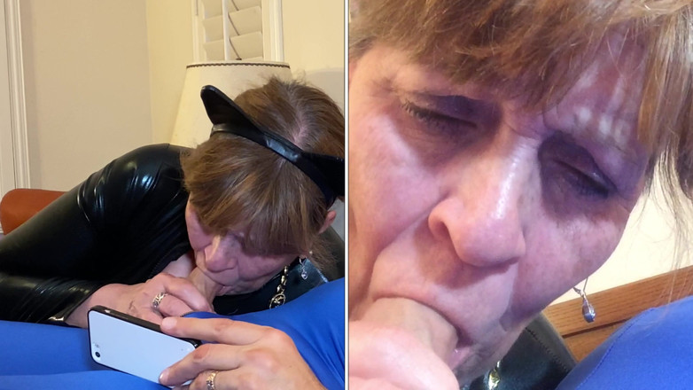 Carmen Angel: Nenek Catwoman menghisap zakar Superman!